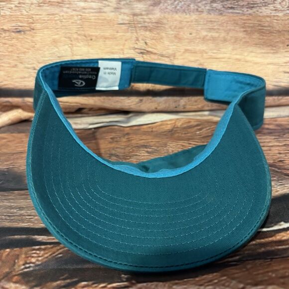 Hurst Farm Supply Visor Hat Cap Green HFS Farm Equipment Agriculture Sun Golf - Picture 6 of 7